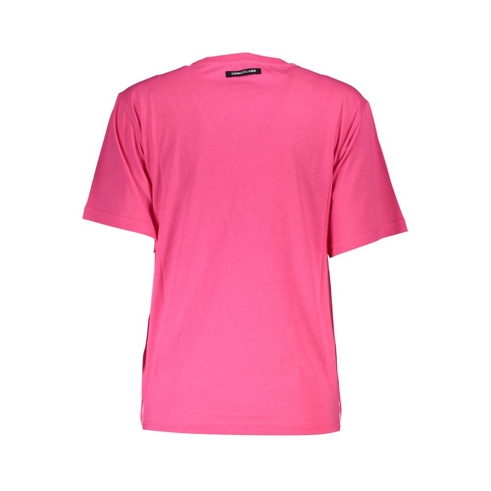 Pink Cotton Women TShirt