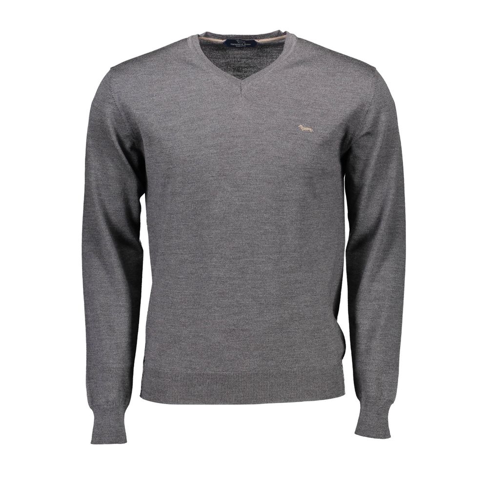Brown Wool Men Sweater
