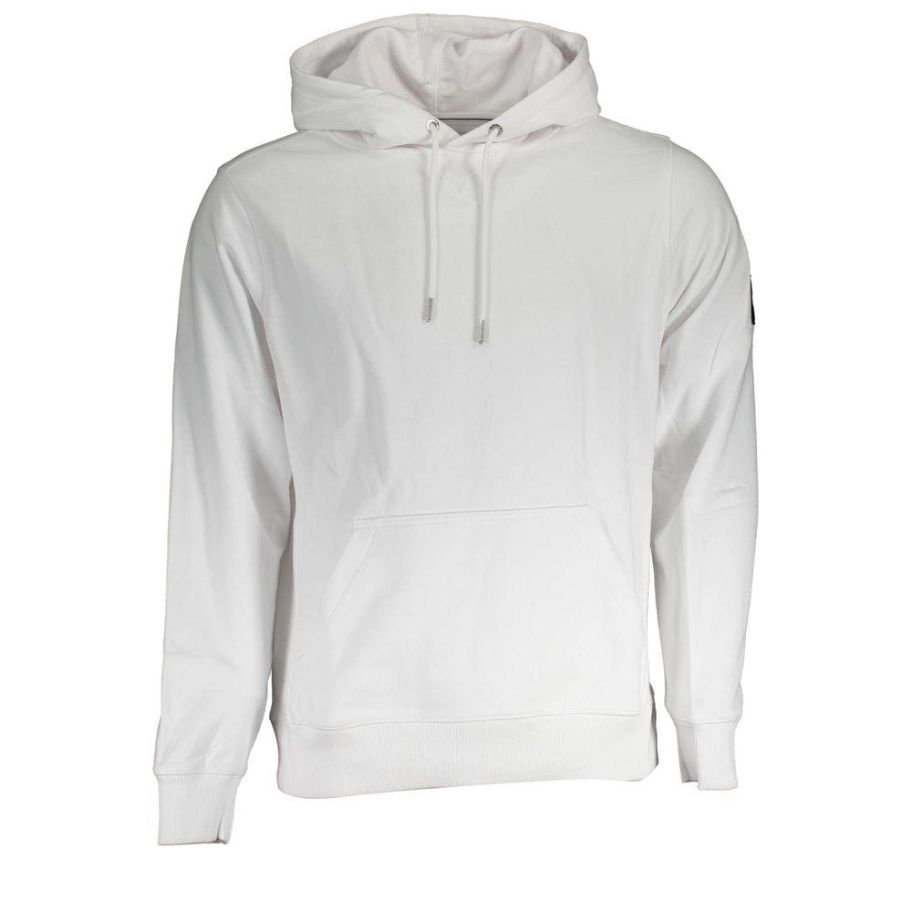 White Cotton Men Sweater