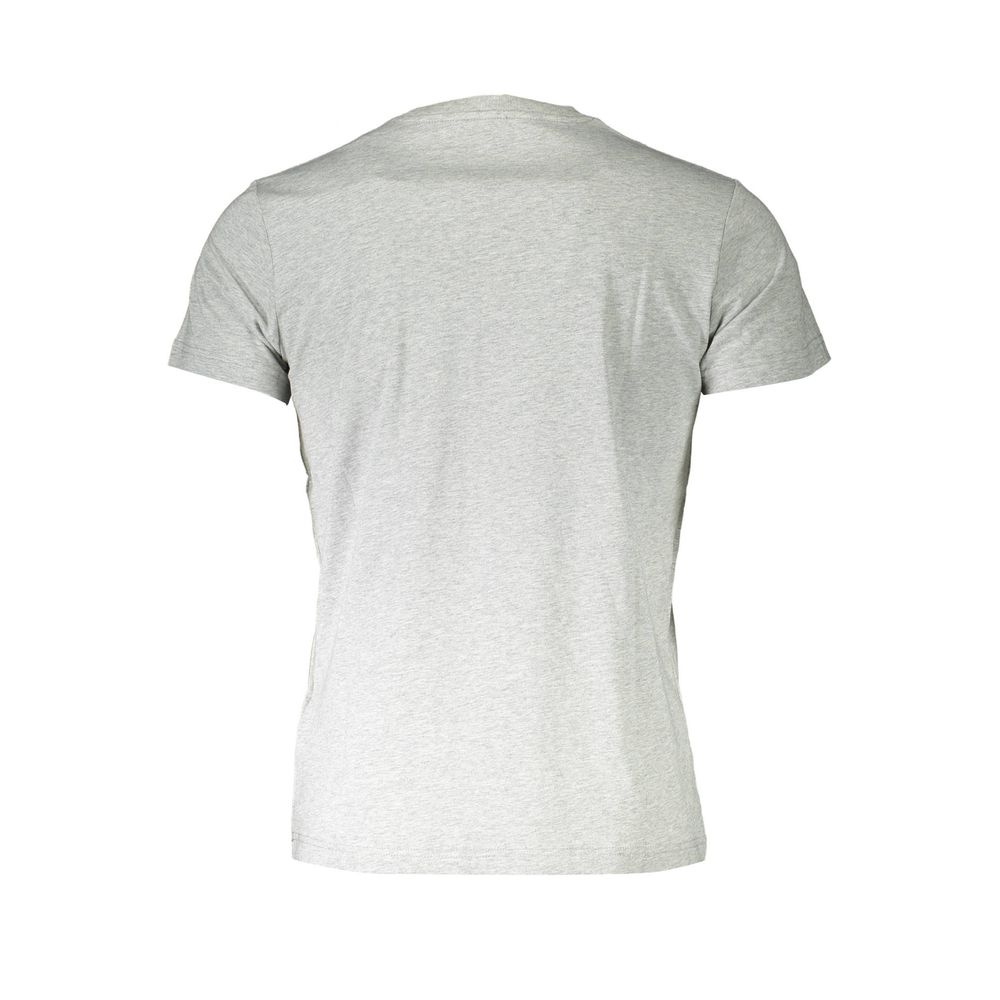 Brown Cotton Men T-Shirt