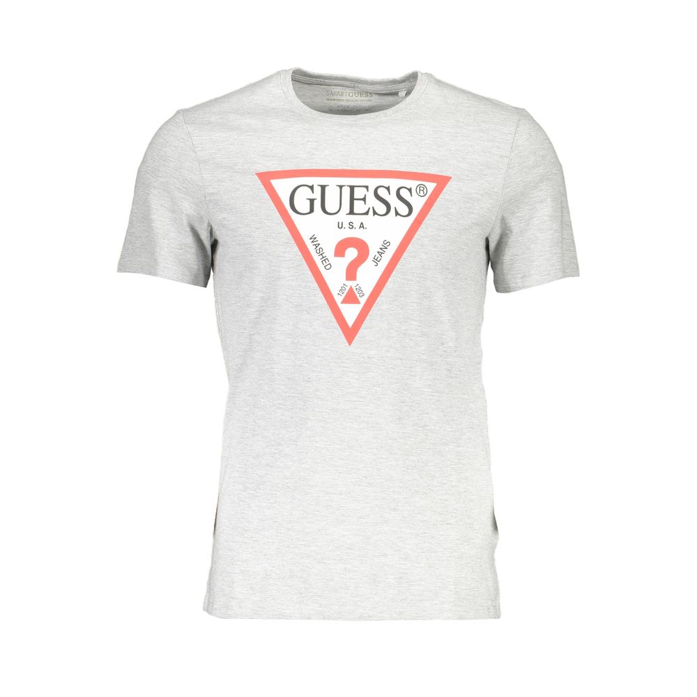 Gray Cotton Men TShirt