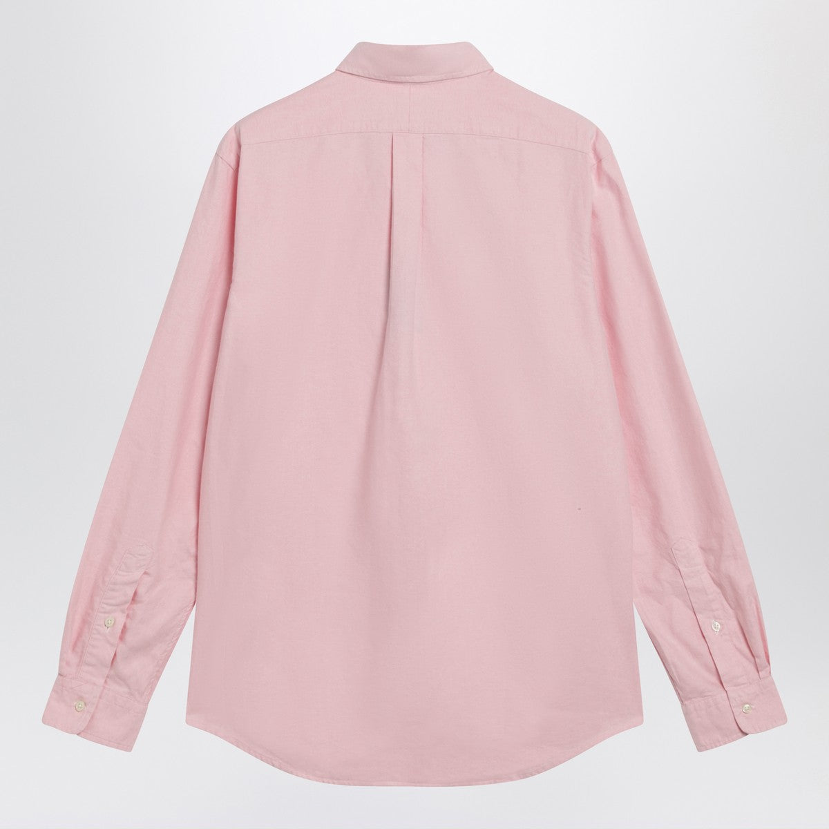 قميص بولو رالف لورين الوردي من قماش أكسفورد بقصة مخصصة