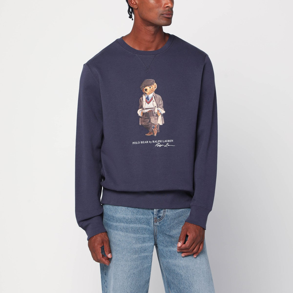 Polo Ralph Lauren Polo Ralph Lauren Blue faded Polo Bear sweatshirt
