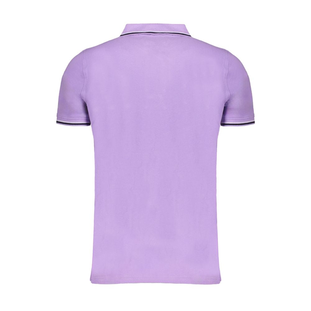 Purple Cotton Polo Shirt