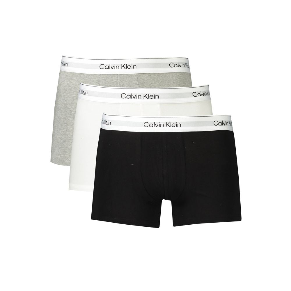 Brown Cotton Men Boxer