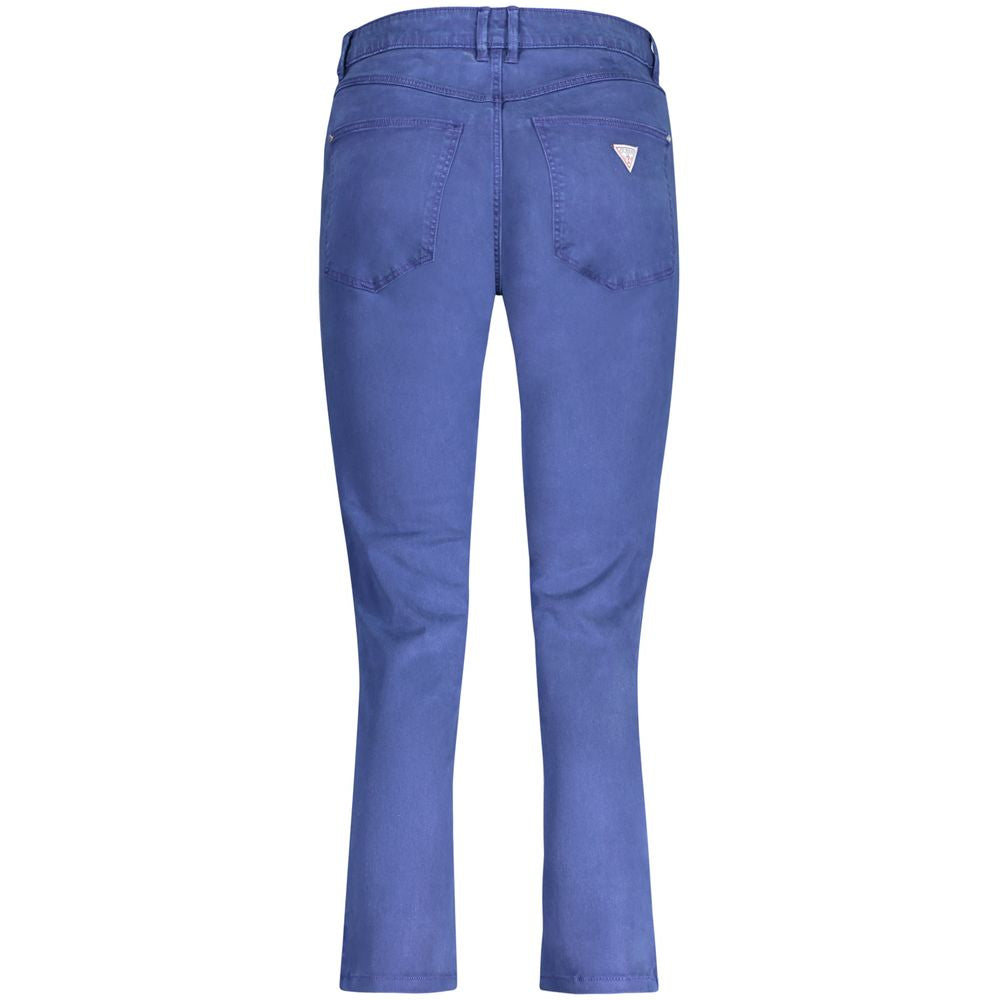 بنطلون جينز نسائي من Guess Jeans باللون الأزرق من Lyocell