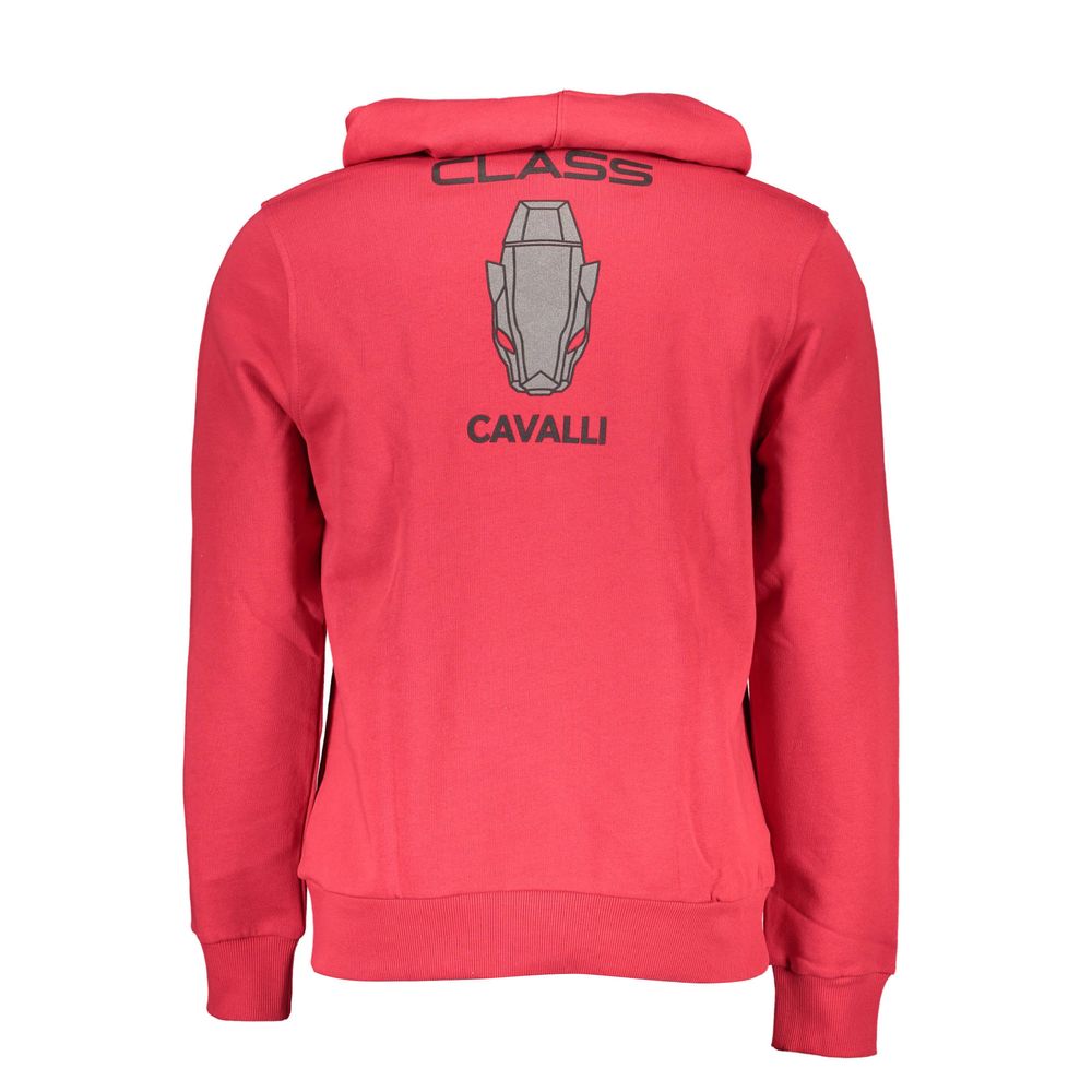 Red Cotton Men Sweater
