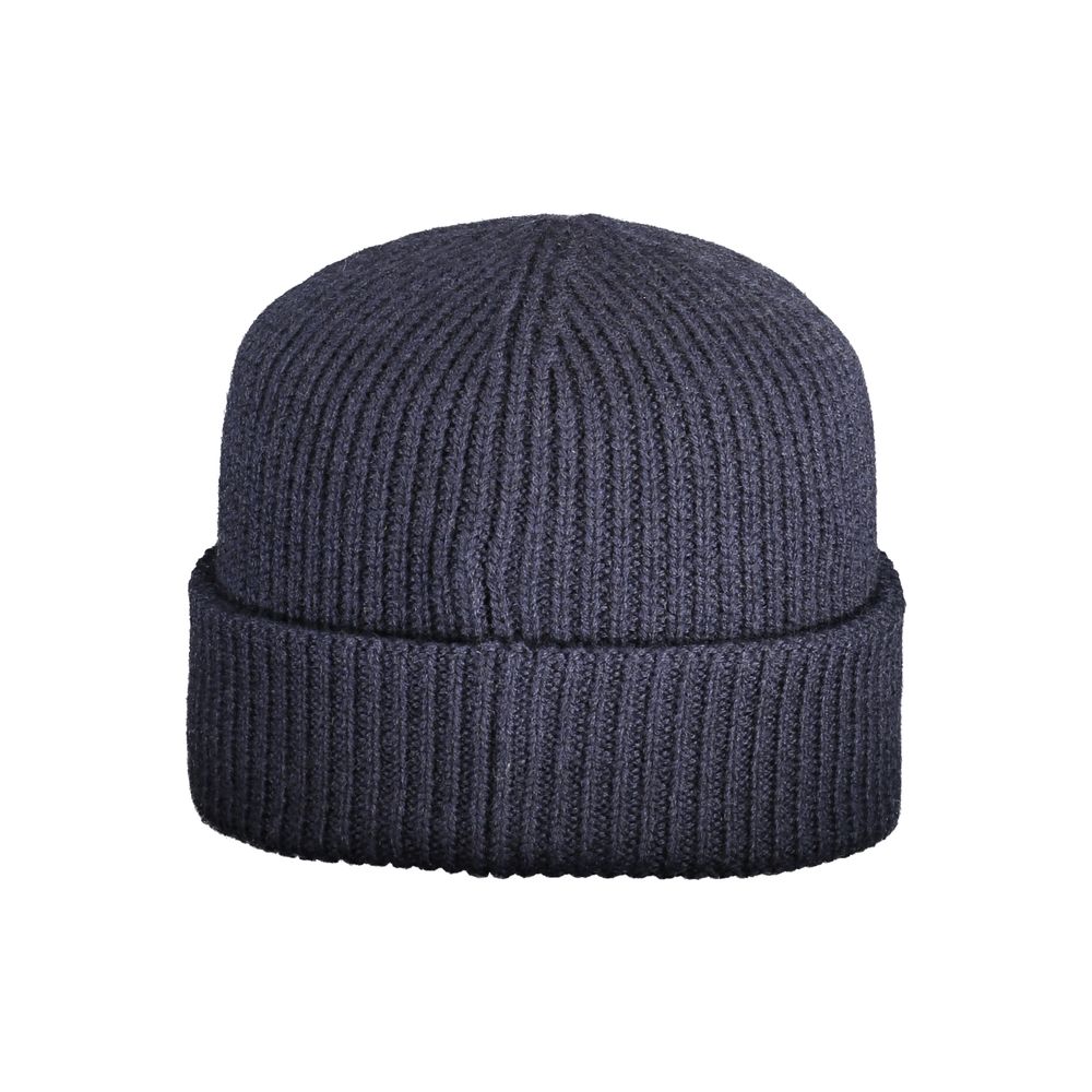 Blue Wool Men Cap