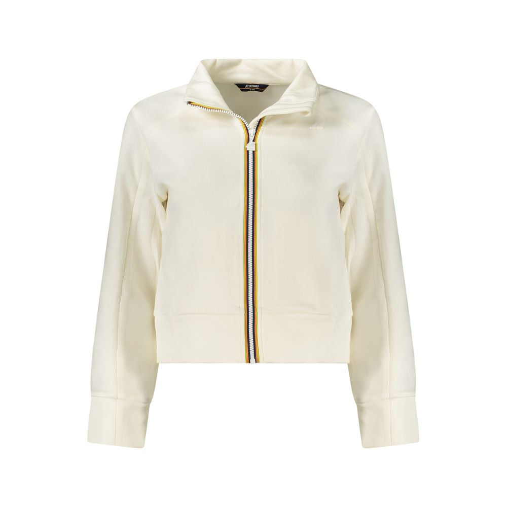 White Polyester Sweater