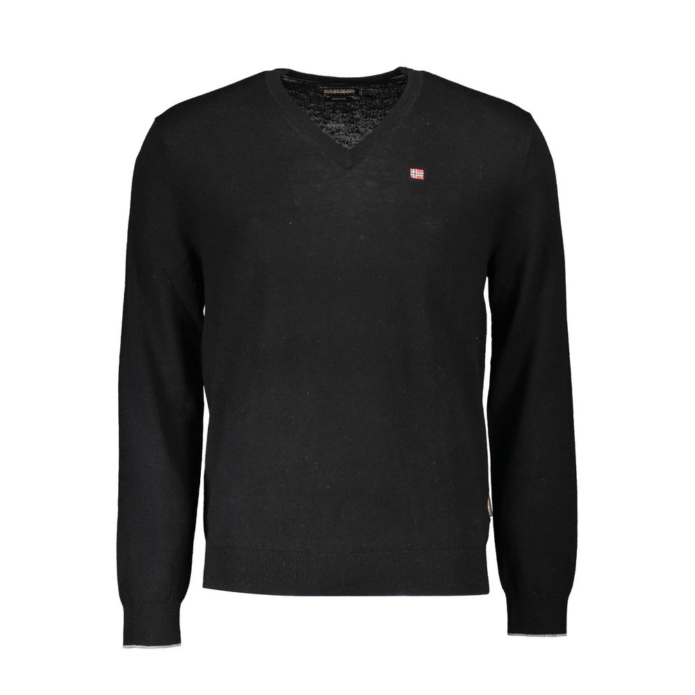 Black Wool Sweater