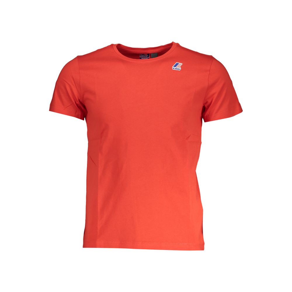 Pink Cotton Men T-Shirt