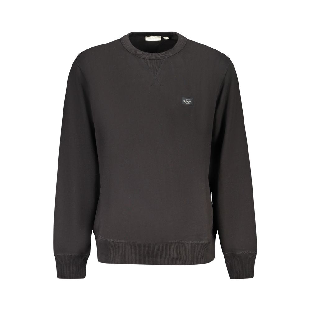 Black Cotton Sweater