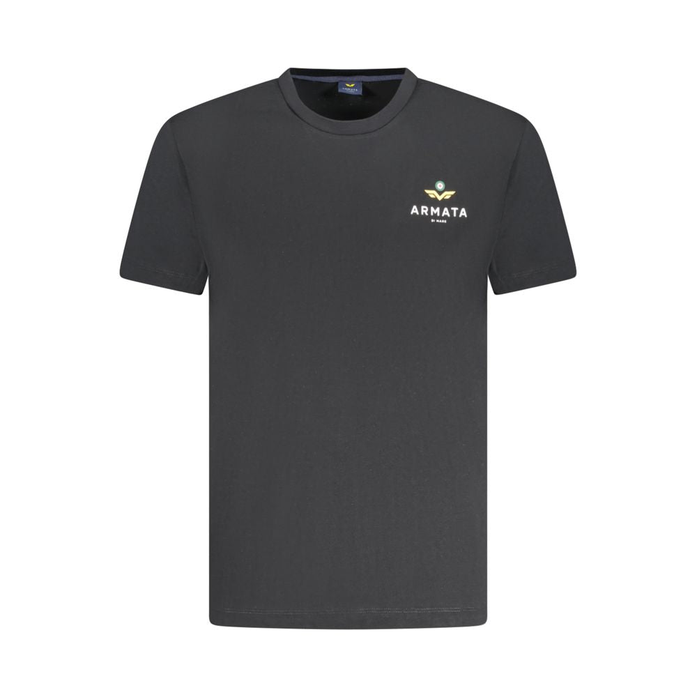 Black Cotton T-Shirt