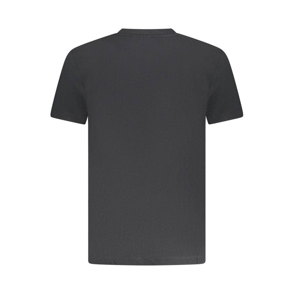 Black Cotton T-Shirt