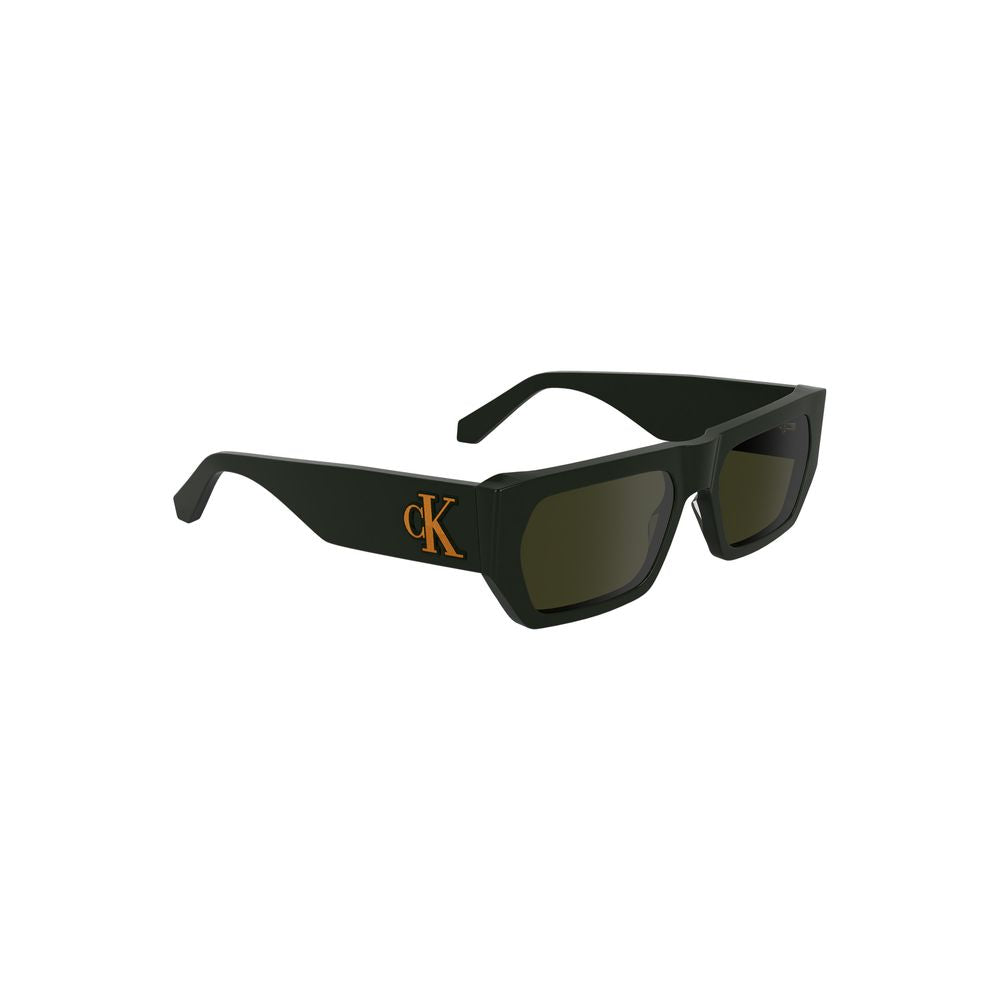 Green Haircalf Men Sunglasses