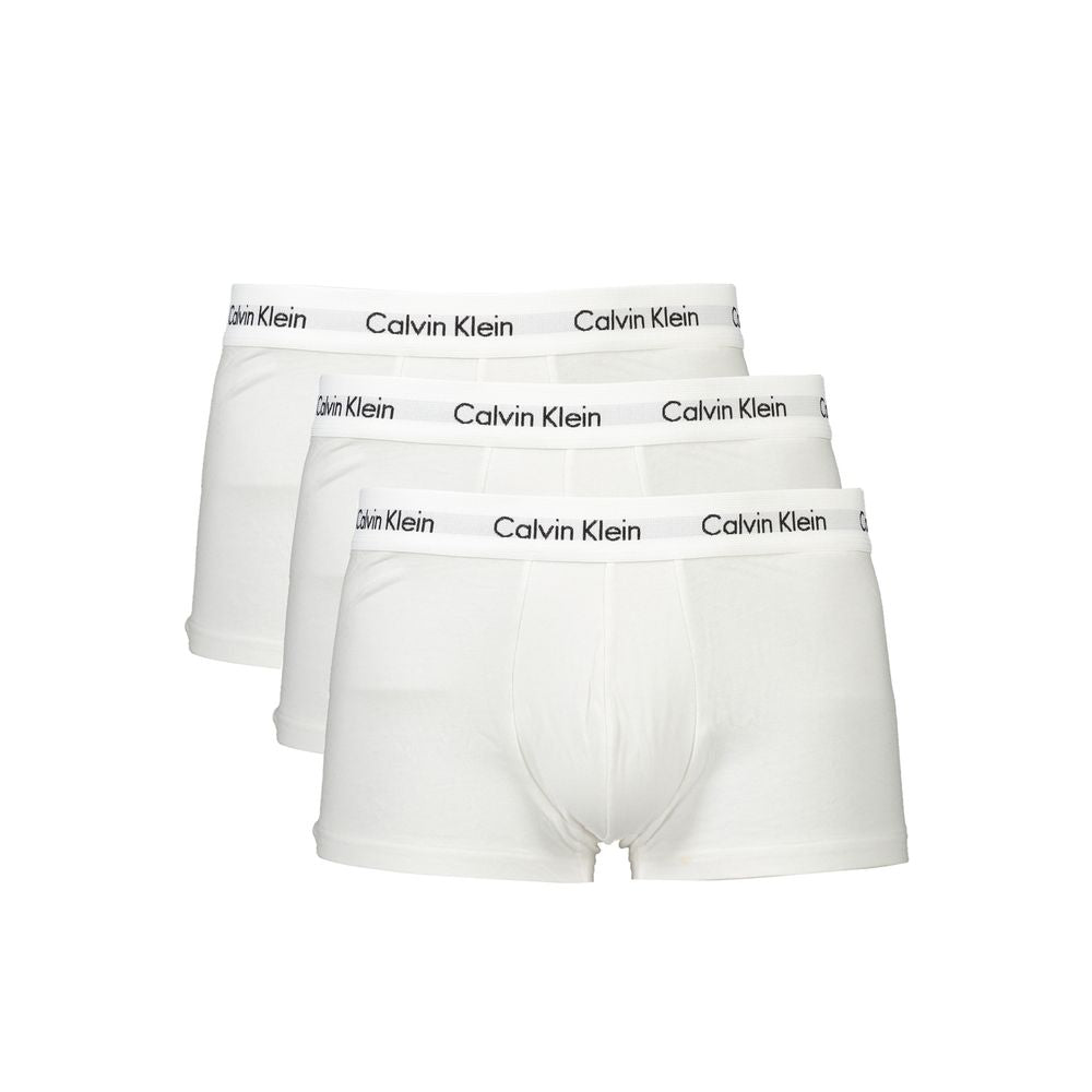 White Cotton Men Trunk