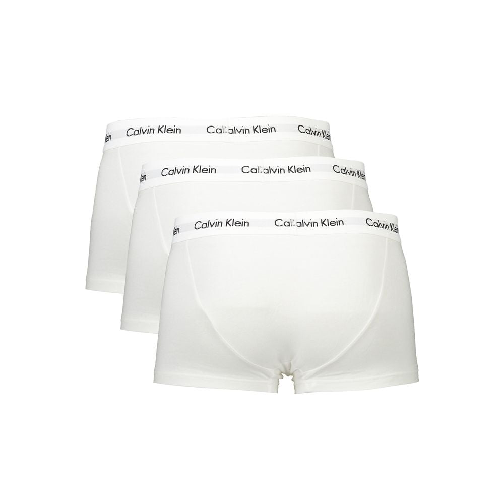 White Cotton Men Trunk