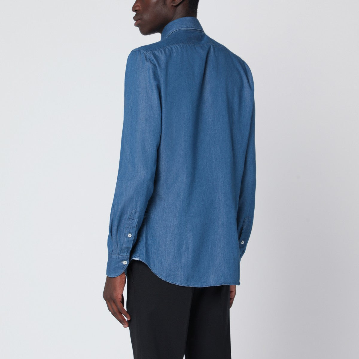 XACUS XACUS Blue denim shirt