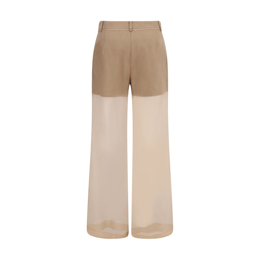 Semi-transparent Pants
