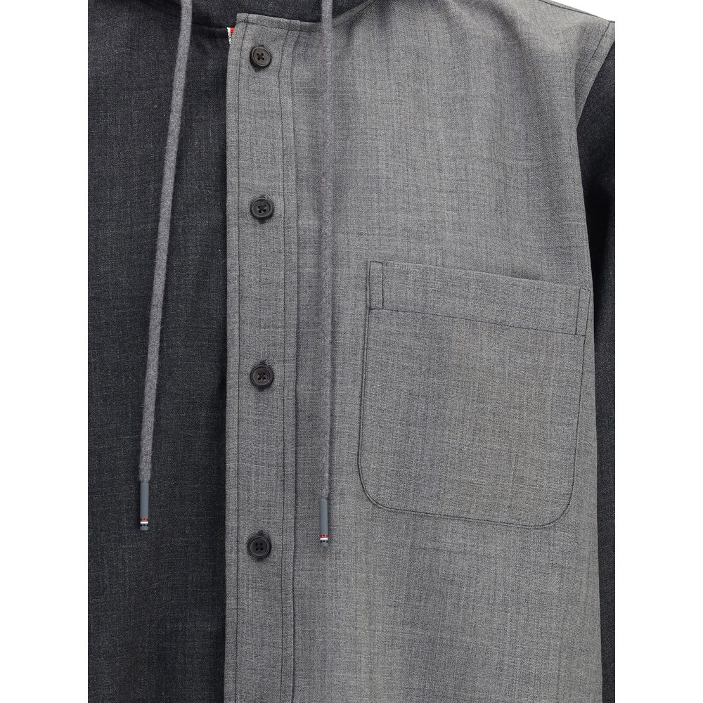 Hooded Shirt Jacket