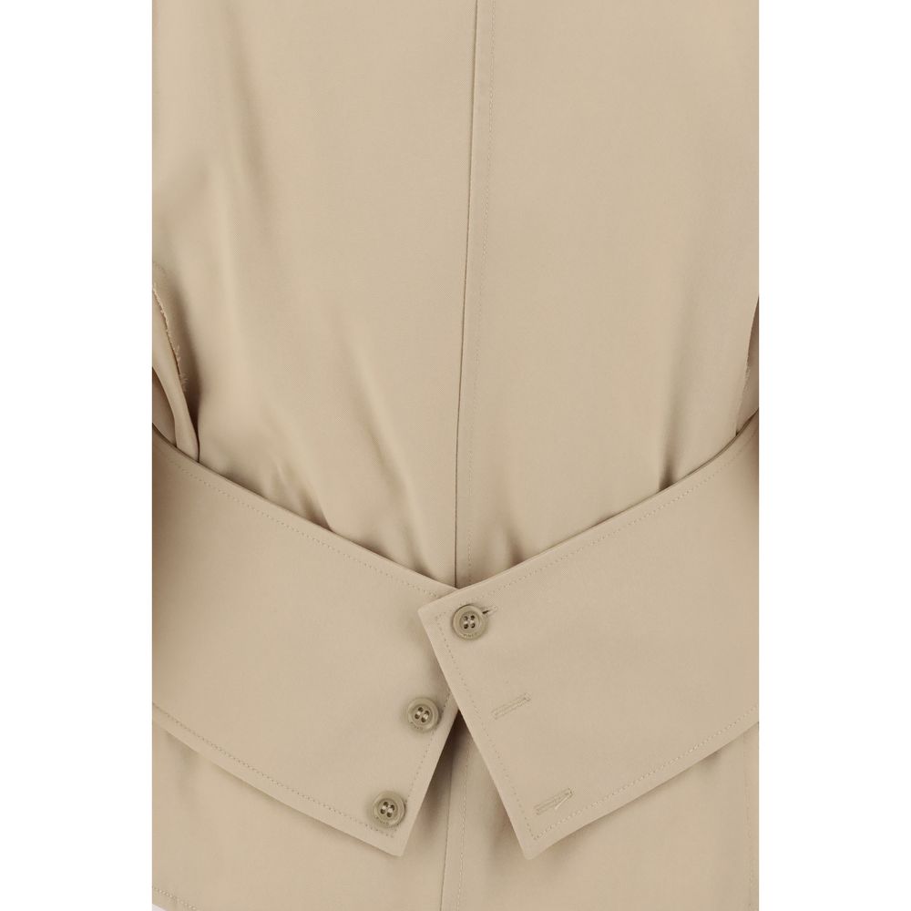 Belted habotai Shirt