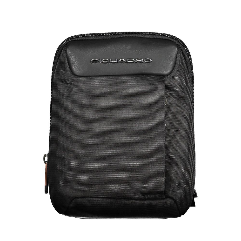 Black Recycled Polyethylene Shoulder Bag