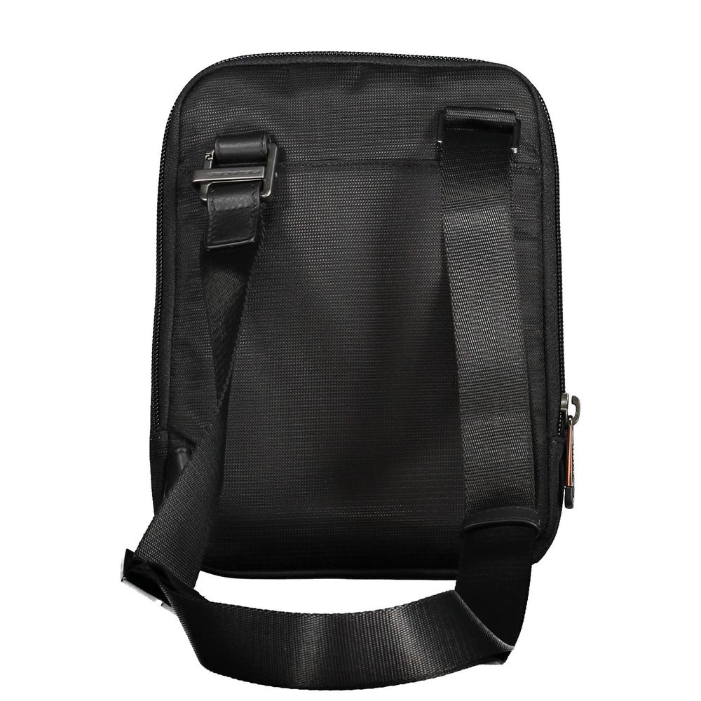 Black Recycled Polyethylene Shoulder Bag