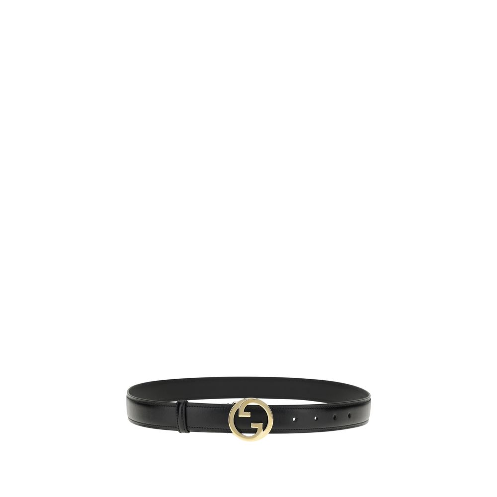 Leather GG Belt