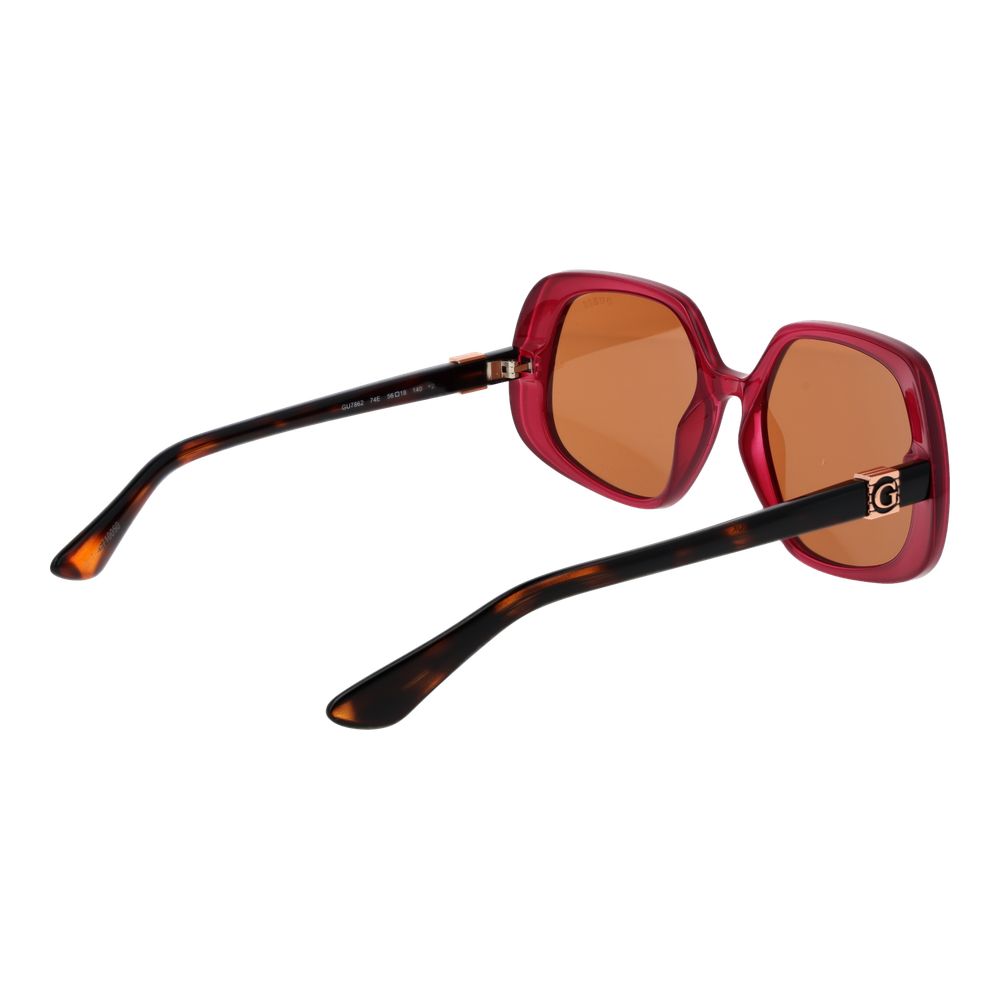 نظارات شمسية نسائية من Guess Burgundy