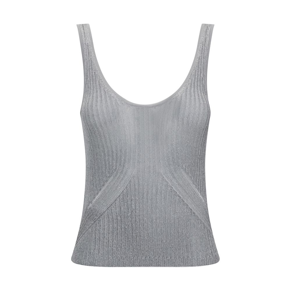 Metallic Knit Top