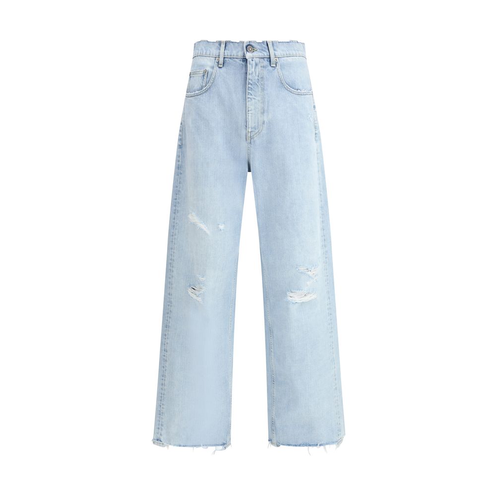 Wide-leg Morgan Jeans