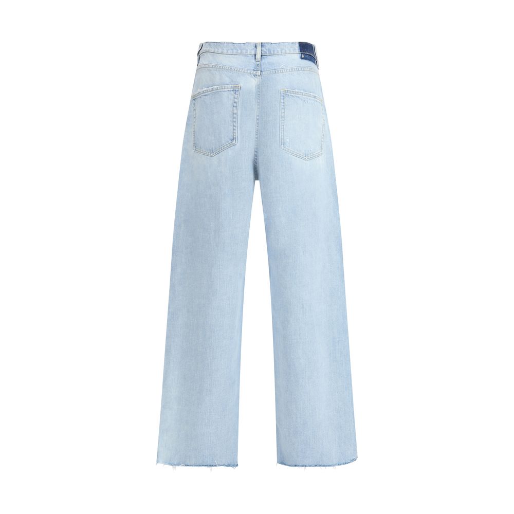 Wide-leg Morgan Jeans