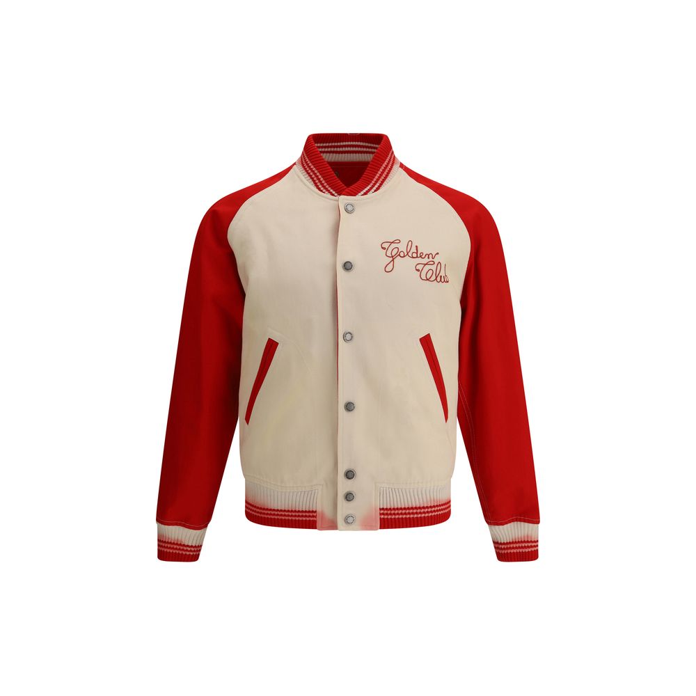 Embroidered bomber Jacke