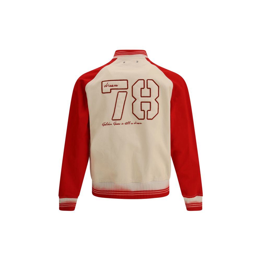 Embroidered bomber Jacke