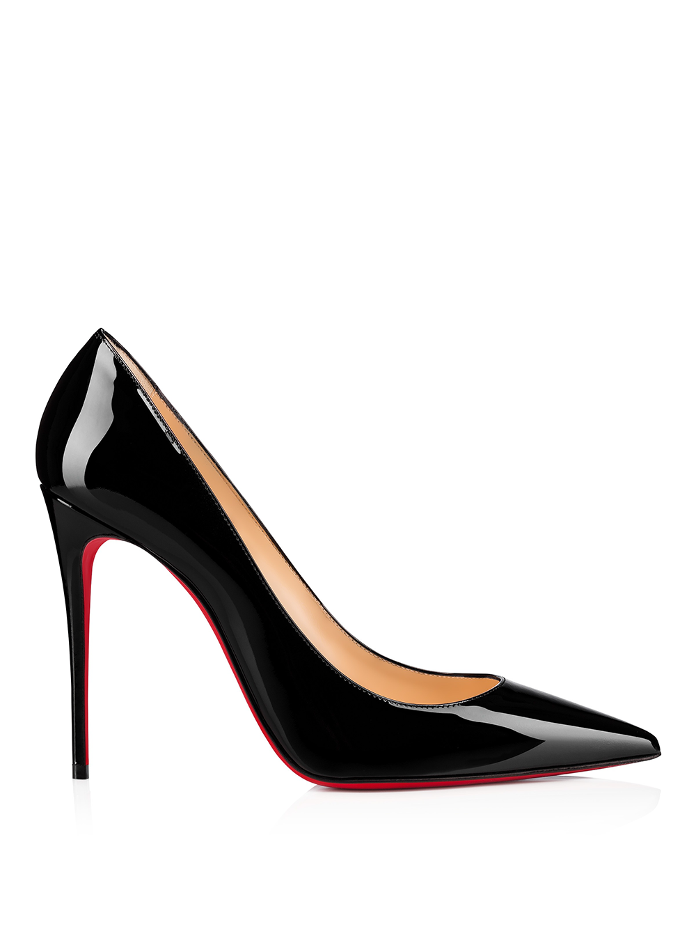 Black Patent Leather Kate Décolleté 100