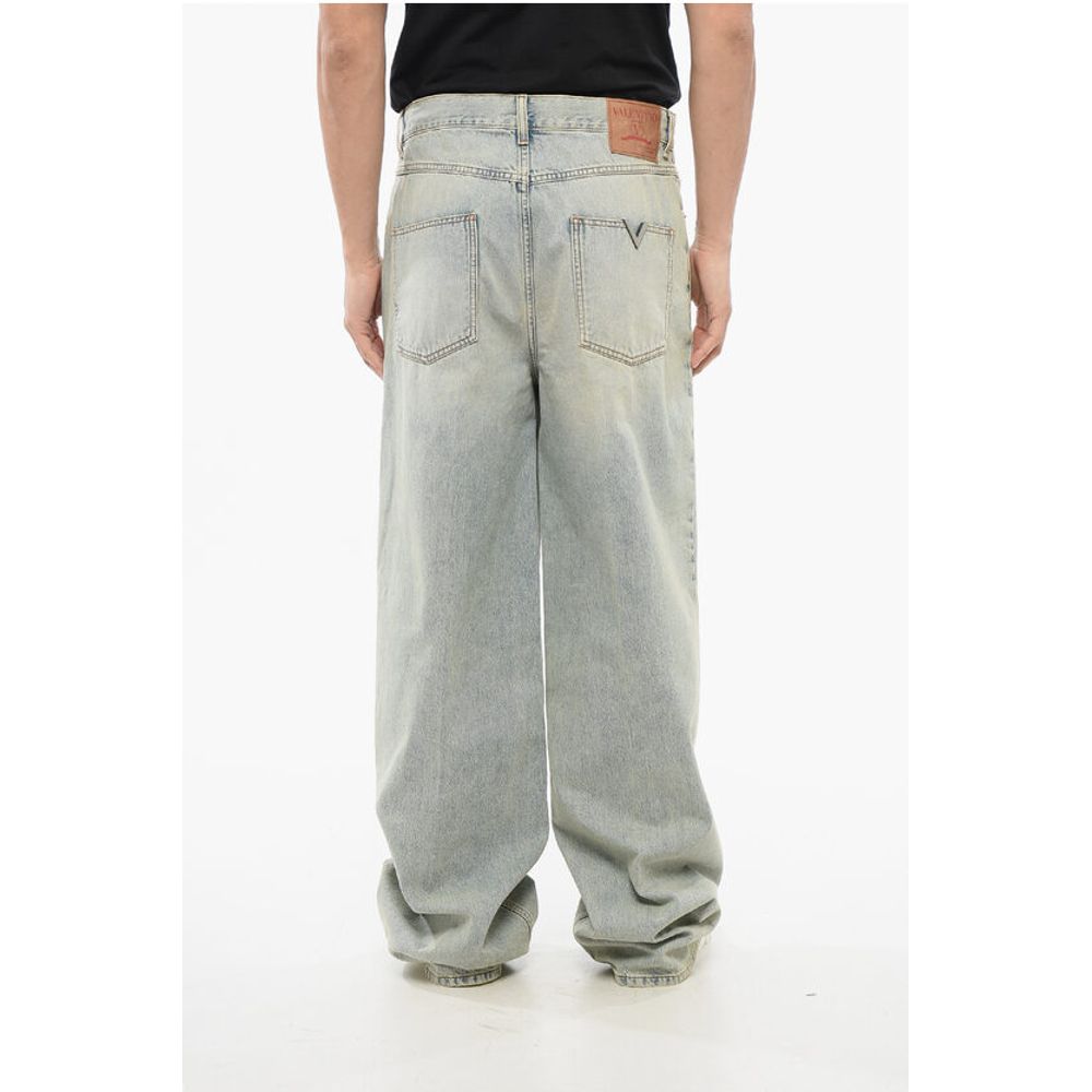 Vintage Wash Baggy Denims 30cm