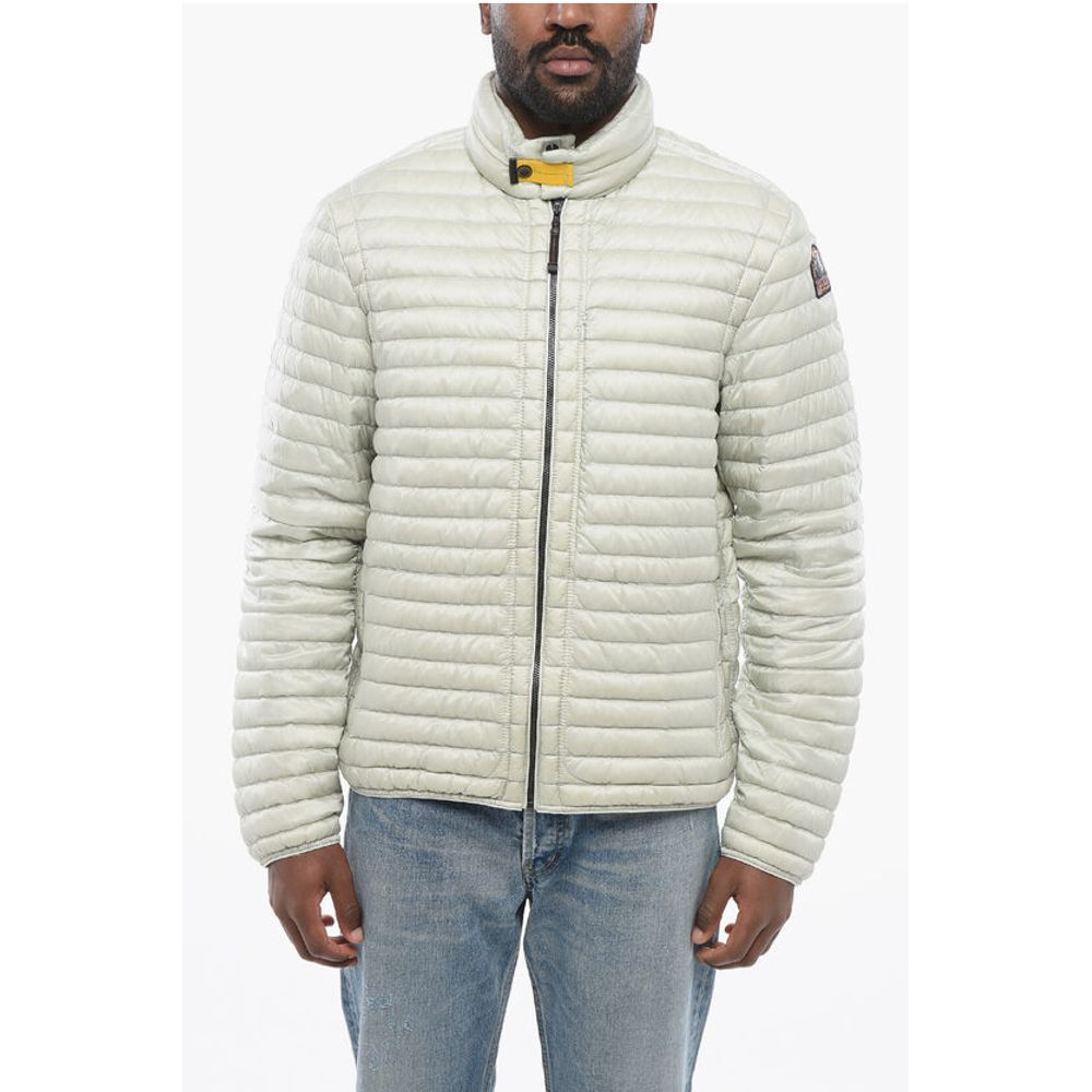 Front Zipped Quilted Down Jacket