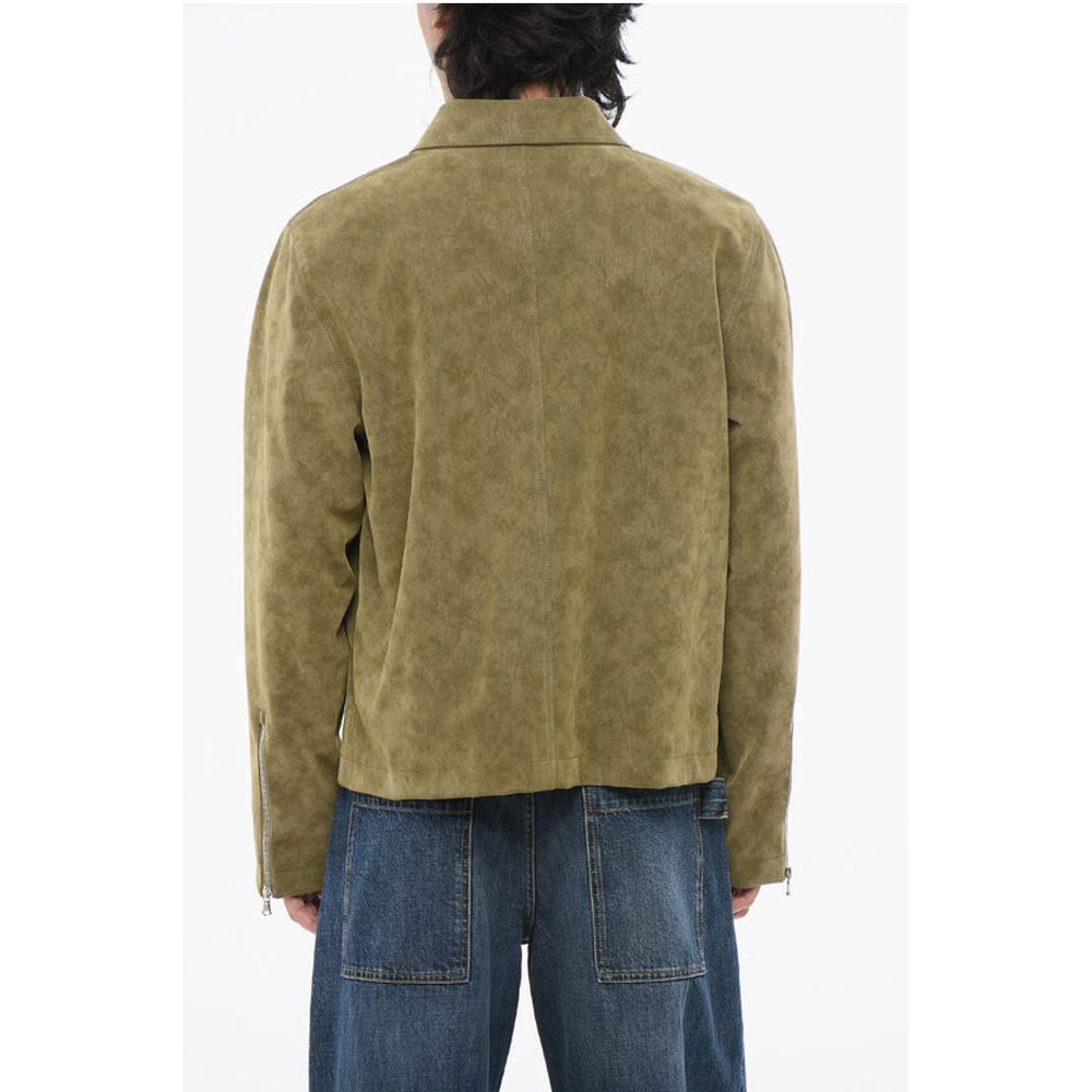 Zip-up BARDEM Eco-Suede Jacket