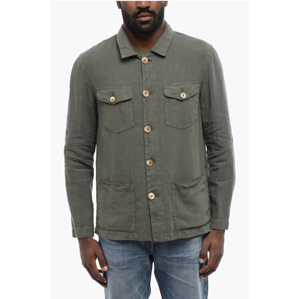 Linen DERBY Overshirt