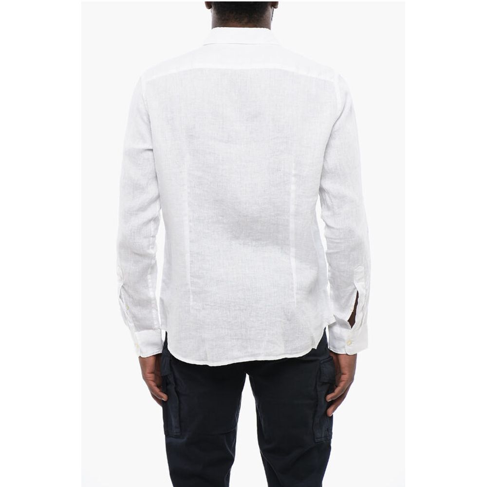 Embroidered Linen Shirt