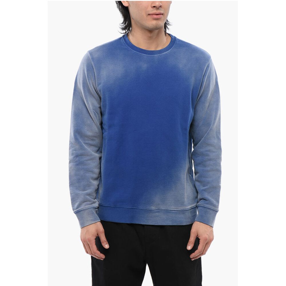 Brushed Cotton Crewneck Sweater