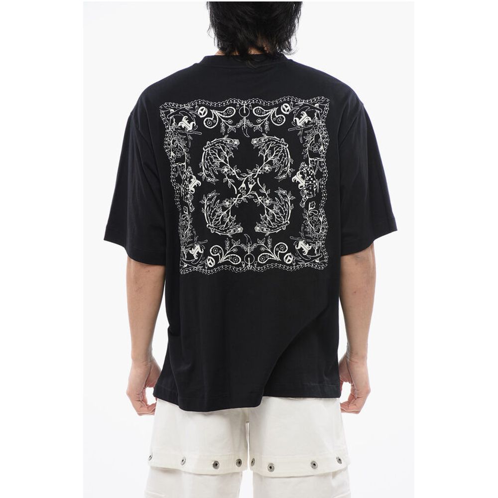 Skate-Fit TATTOO BANDANA Embroidered T-shirt