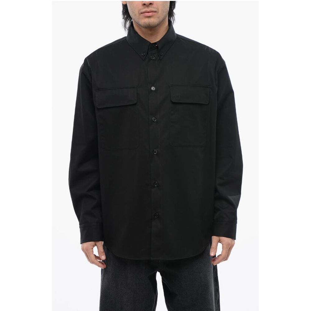 Button Down Utility Overshirt