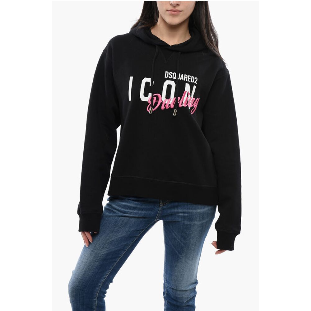 Fleece Cotton ICON DARLING Hoodie
