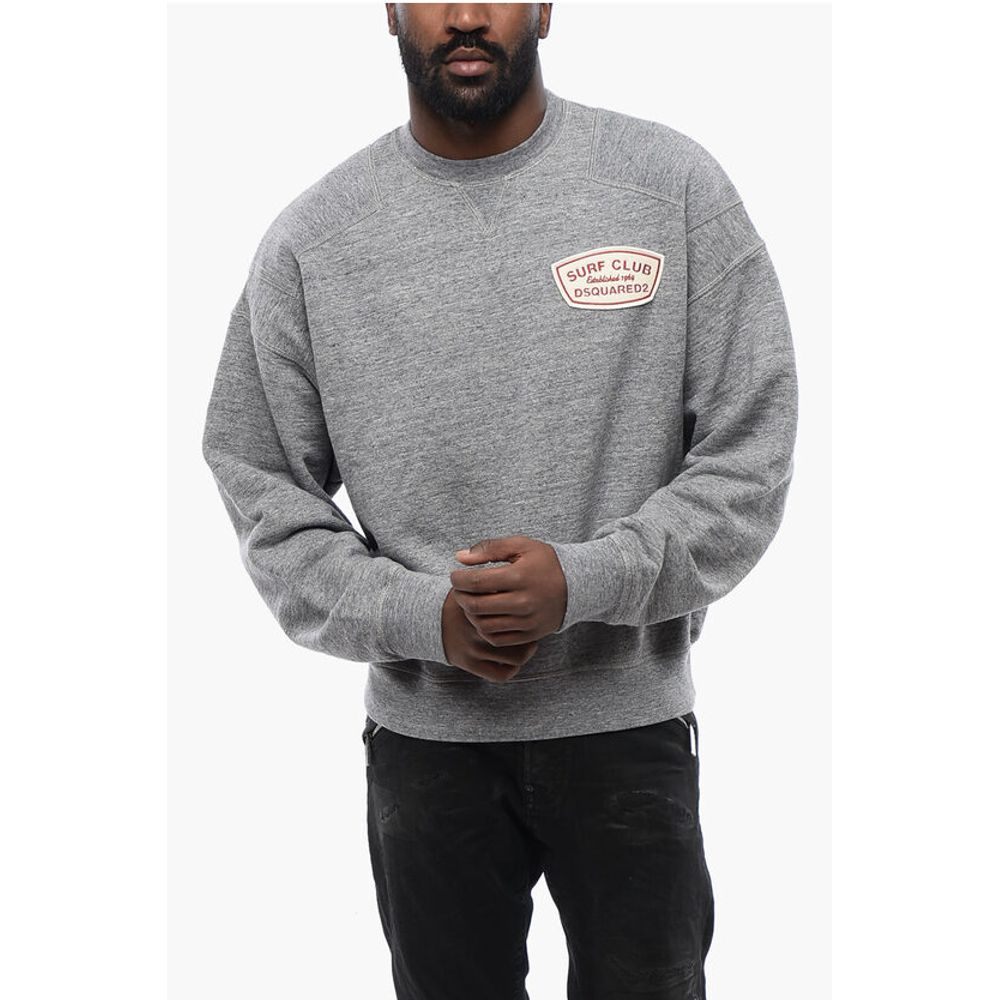 Cipro Fit Brushed Cotton SURF CLUB Crewneck Sweater