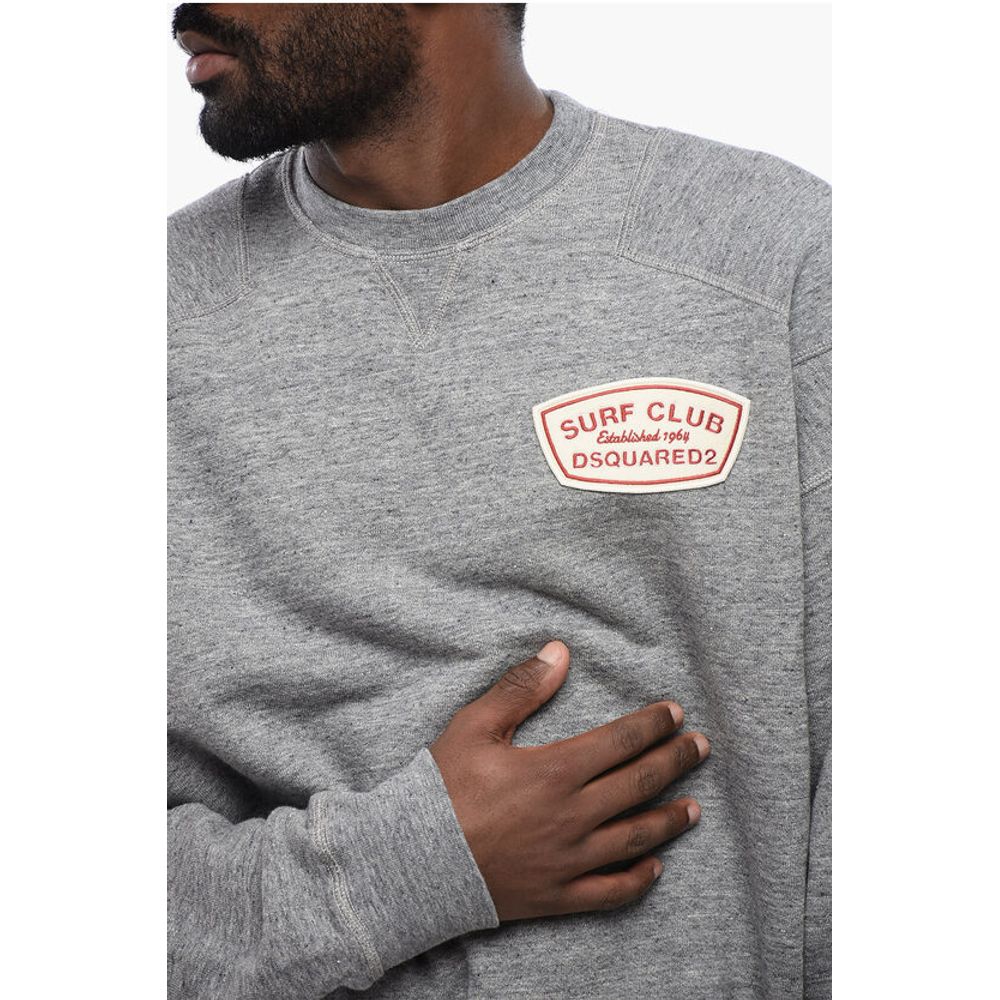 Cipro Fit Brushed Cotton SURF CLUB Crewneck Sweater