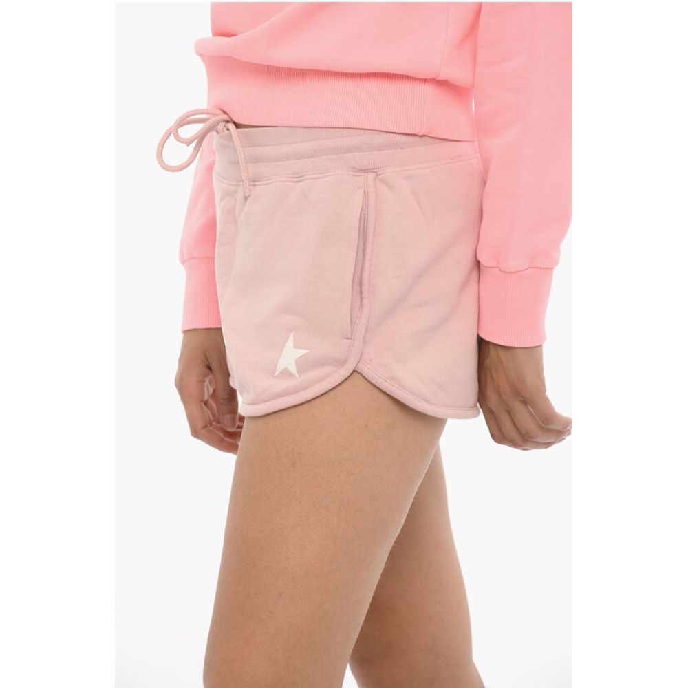 Fleeced DIANA Shorts with Drawstring Waist