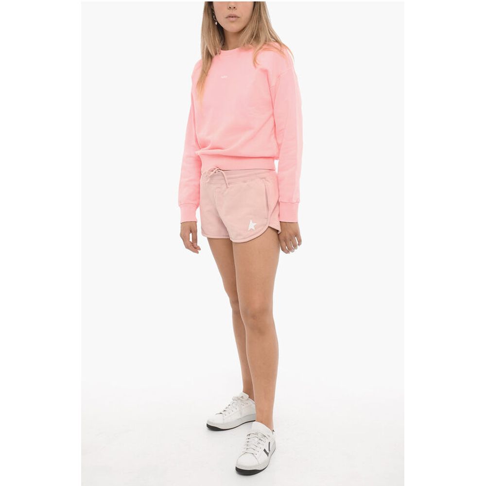 Fleeced DIANA Shorts with Drawstring Waist