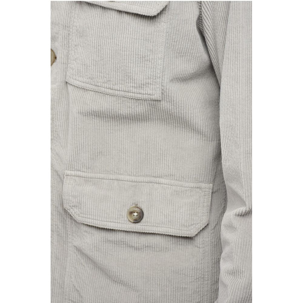 Corduroy HARRISON Overshirt with Collar