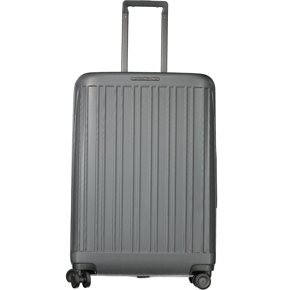Gray Polycarbonate Men Luggage